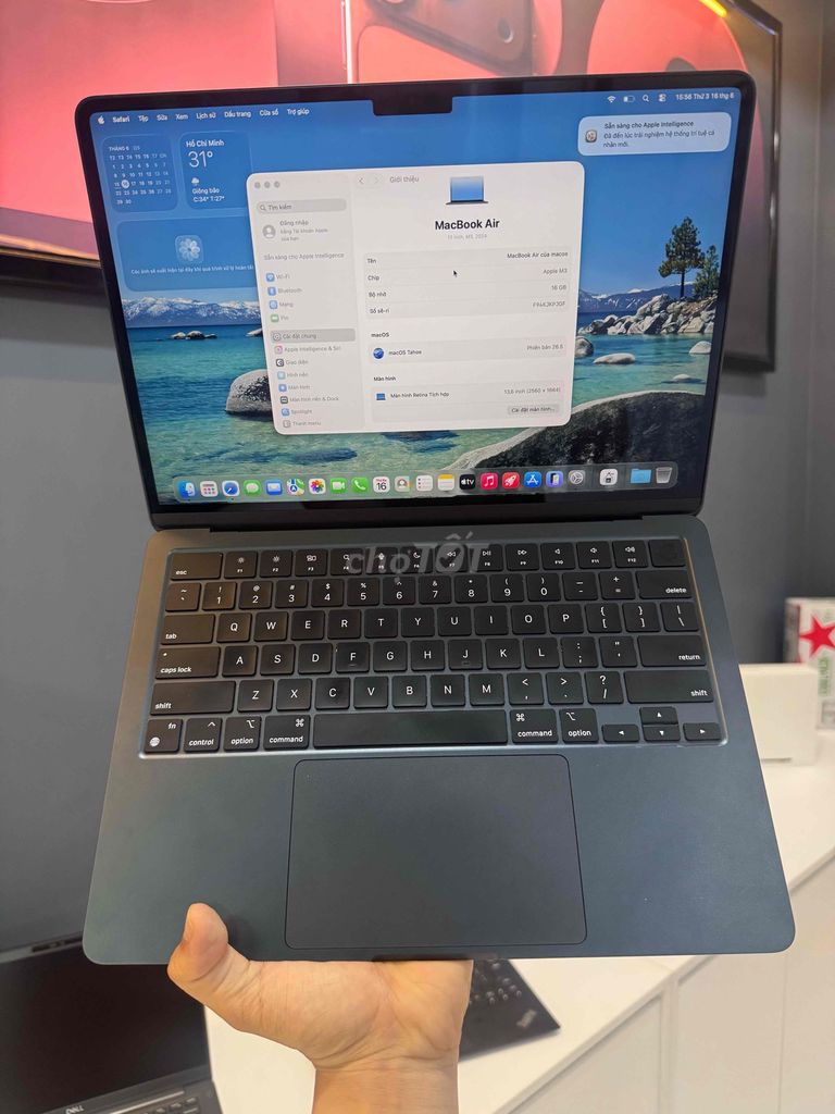 Macbook Air M2 13inch 16/256. Mua bán Laptop tại Thành phố Thủ Đức Tp Hồ Chí Minh được đăng bởi Phan Hải Sơn hình 1