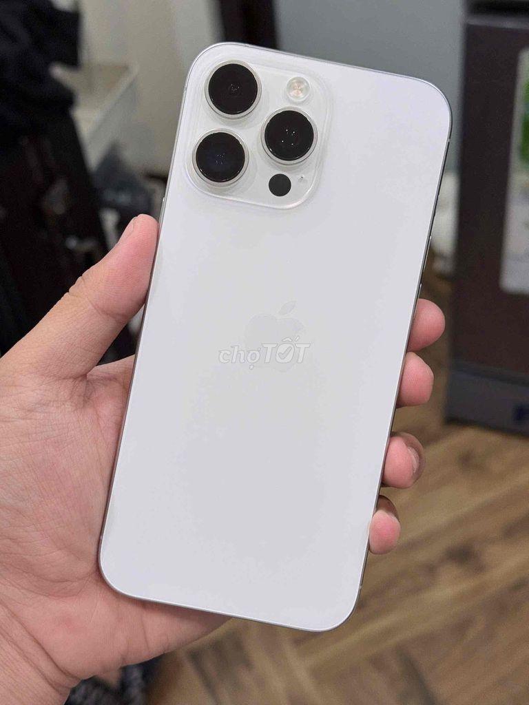iPhone 16 Pro Max 256GB VN Titan White Pin100%. Mua bán Điện thoại tại Quận Đống Đa Hà Nội được đăng bởi Quý Hoàng hình 1