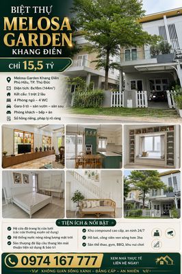 BIỆT THỰ MELosa GARDEN KHANG ĐIỀN