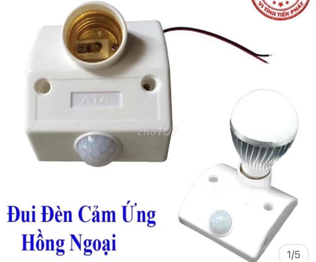 Combo Đui đèn cảm ứng Trắng. Mua bán Đèn tại Quận 10 Tp Hồ Chí Minh được đăng bởi Thanh Vy hình 1