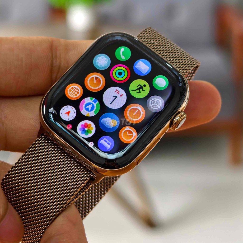 Apple Watch Series 10 Titan 46mm Vàng BH 5/2027. Mua bán Thiết bị đeo thông minh tại Quận Gò Vấp Tp Hồ Chí Minh được đăng bởi StoreUS hình 1