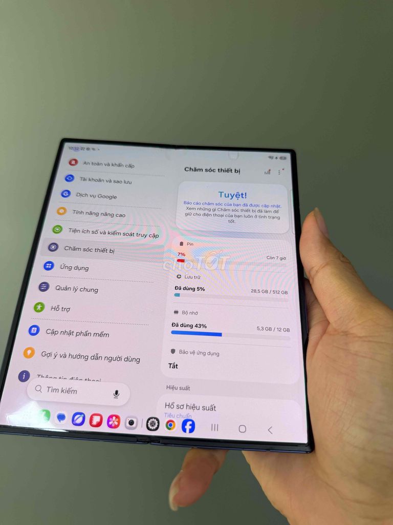 Samsung Galaxy Z Fold 6 RAM 12/512GB Xanh. Mua bán Điện thoại tại Quận 10 Tp Hồ Chí Minh được đăng bởi Nguyễn Quang Hải hình 1