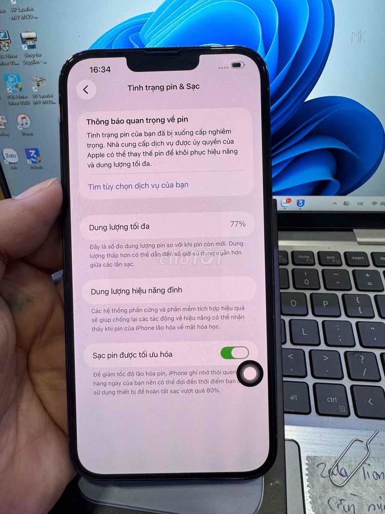iPhone 13 Pro Max 128GB Xanh 99%. Mua bán Điện thoại tại Quận 6 Tp Hồ Chí Minh được đăng bởi QUỐC THIÊN BÁN GÓP 0 ĐỒNG  hình 1