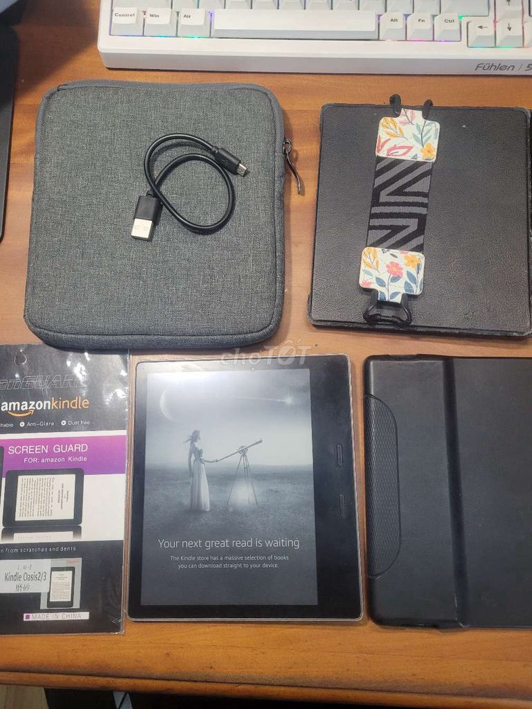 Kindle Oasis 2 8GB Đen. Mua bán Máy tính bảng tại Thành phố Thủ Đức Tp Hồ Chí Minh được đăng bởi Vinh Nguyễn hình 1