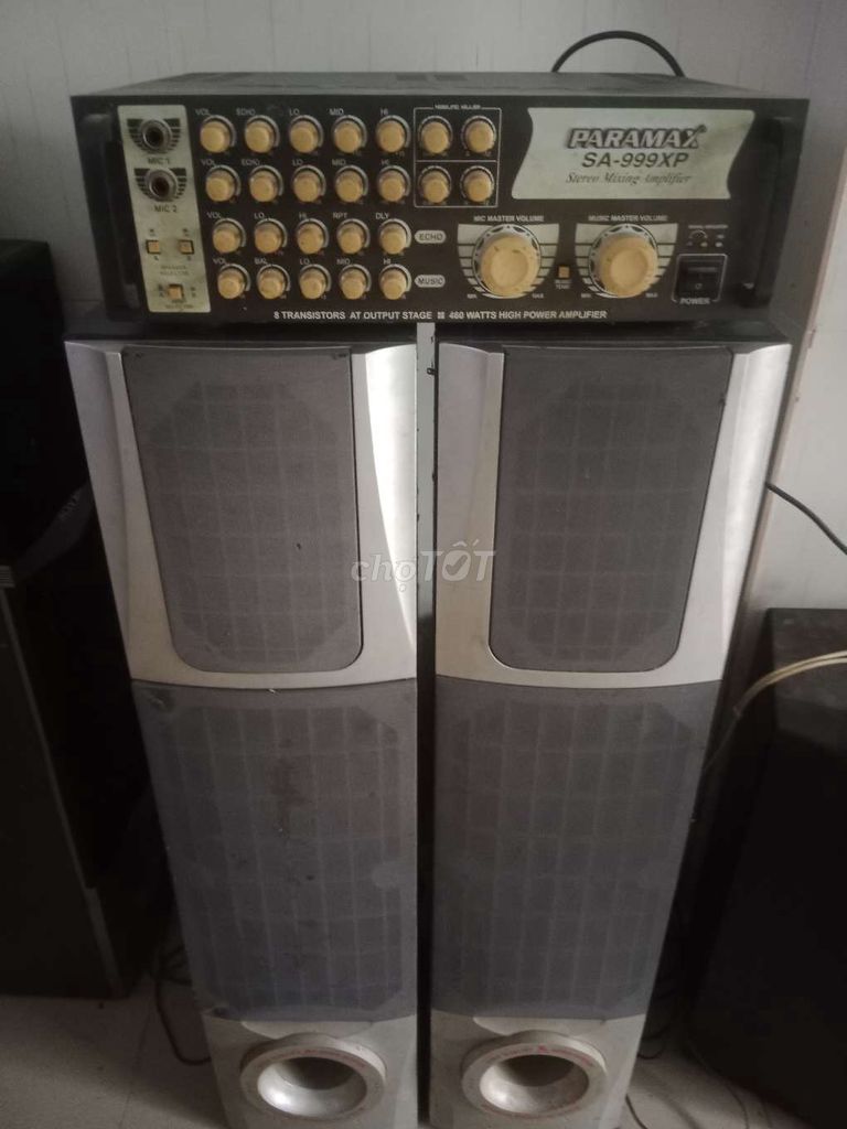 Dàn âm thanh Paramax SA-999XP Đen, Bạc. Mua bán Tivi, Âm thanh tại Huyện Long Thành Đồng Nai được đăng bởi Phúc hình 1