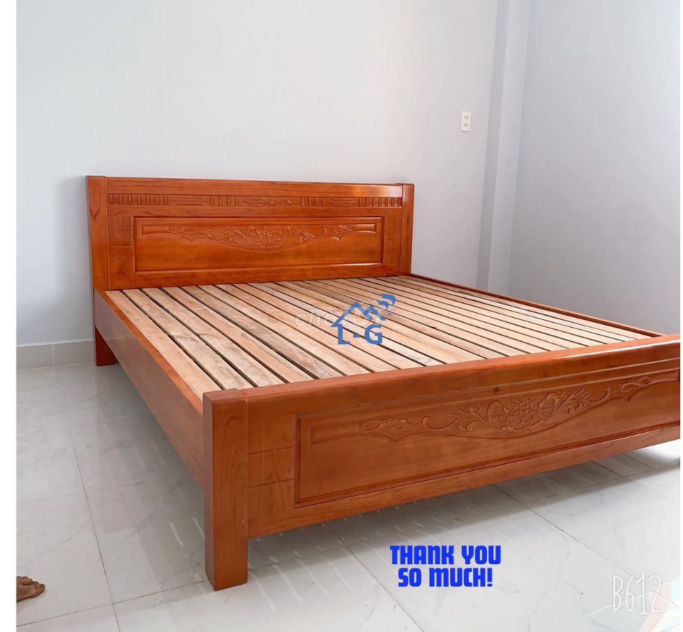GIƯỜNG GỖ SỒI ĐẸP – BỀN – GIÁ RẺ🛠 Bảo hành. Mua bán Giường, chăn ga gối nệm tại Quận 7 Tp Hồ Chí Minh được đăng bởi GIƯỜNG SẮT SƠN LÂM hình 1