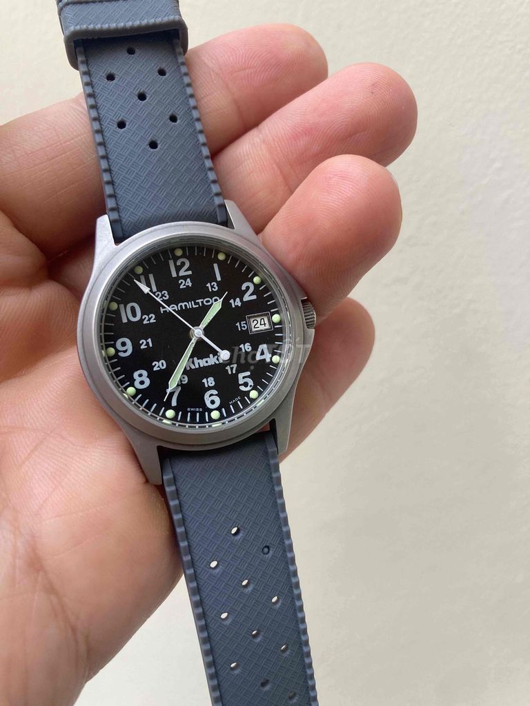 Đồng hồ thuỵ sỹ Hamilton (Swiss made). Mua bán Đồng hồ tại Quận Thanh Xuân Hà Nội được đăng bởi A Tuan hình 1