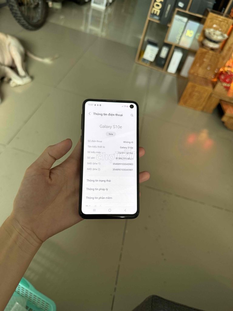 Samsung Galaxy S10E . Máy Việt Nam zin