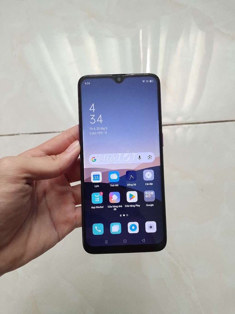 Oppo F9 4GB/64GB Đen tím. Mua bán Điện thoại tại Quận Gò Vấp Tp Hồ Chí Minh được đăng bởi có Ship COD hình 1