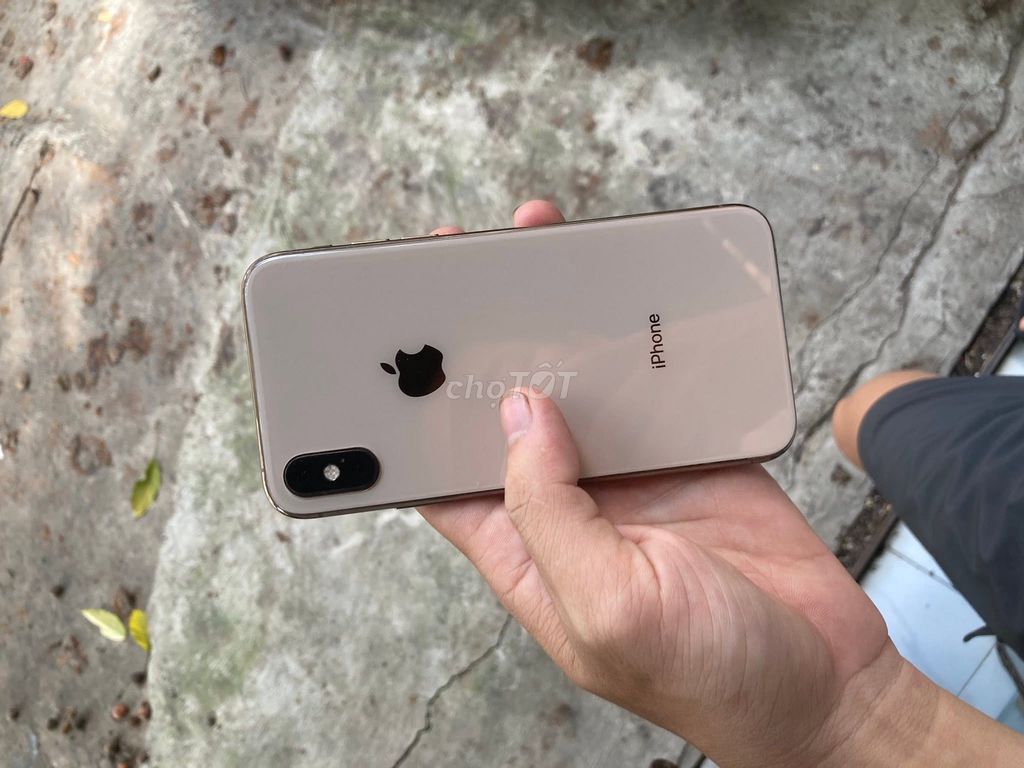 Apple iPhone Xs 64GB Vàng đồng Nứt lưng. Mua bán Điện thoại tại Quận Tân Phú Tp Hồ Chí Minh được đăng bởi Hội Đồ Điện Tử hình 1