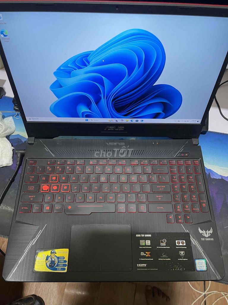 Asus TUF FX505GD i5 8300H 16GB/256GB. Mua bán Laptop tại Quận 5 Tp Hồ Chí Minh được đăng bởi Long hình 1