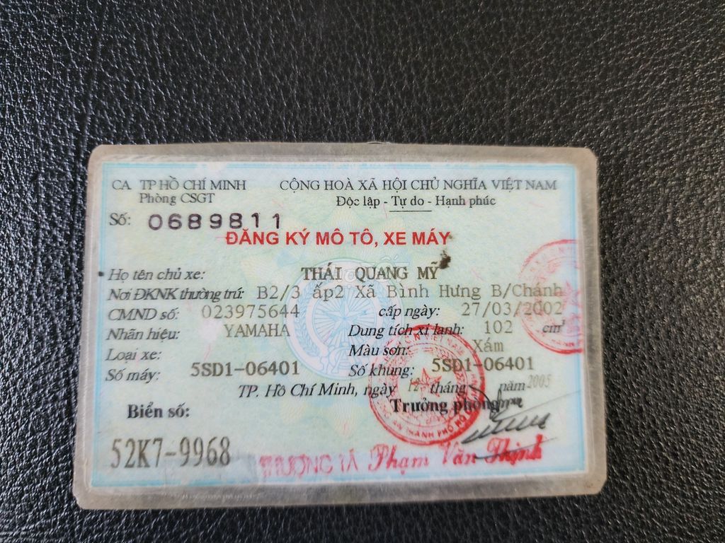 Yamaha Jupiter R Chính chủ. Mua bán Xe máy tại Thành phố Thủ Đức Tp Hồ Chí Minh được đăng bởi Huỳnh Bảo Lâm hình 7