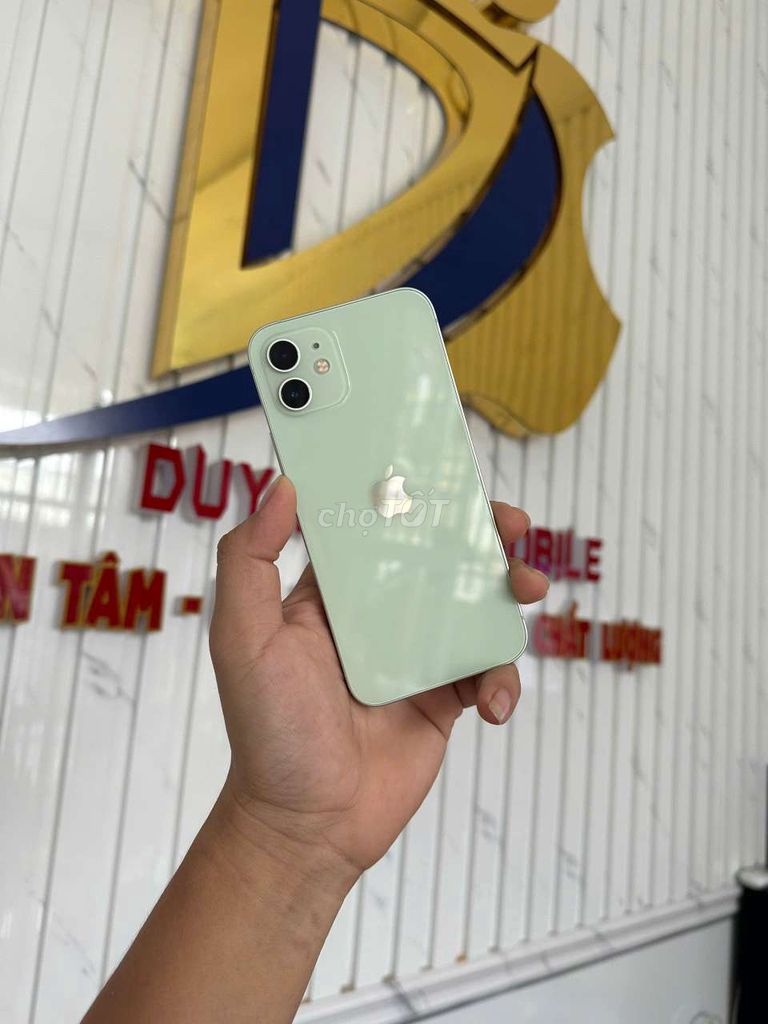 Iphone 12 64gb xanh mint zin đẹp ,có bán góp