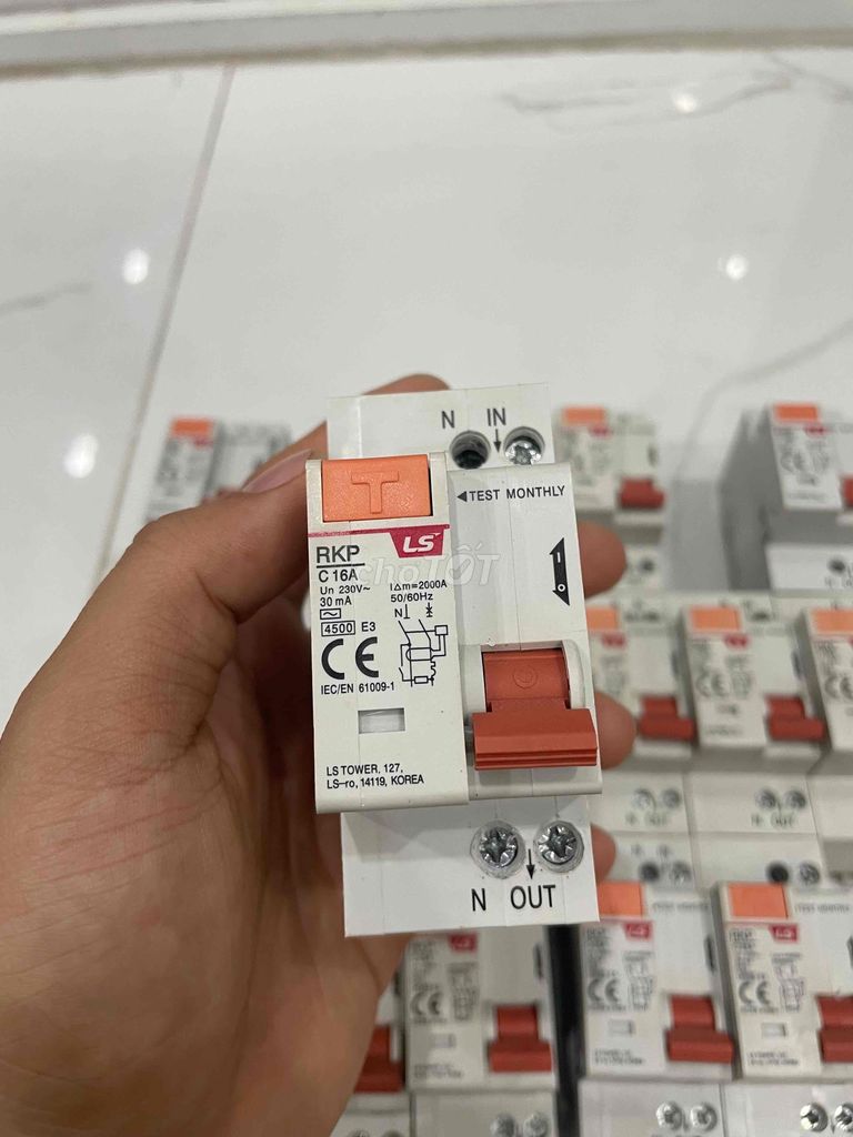 Thanh lý CB chống giật LS RKP C16A 16A. Mua bán Đồ chuyên dụng, Giống nuôi trồng tại Huyện Bình Chánh Tp Hồ Chí Minh được đăng bởi TDE hình 1