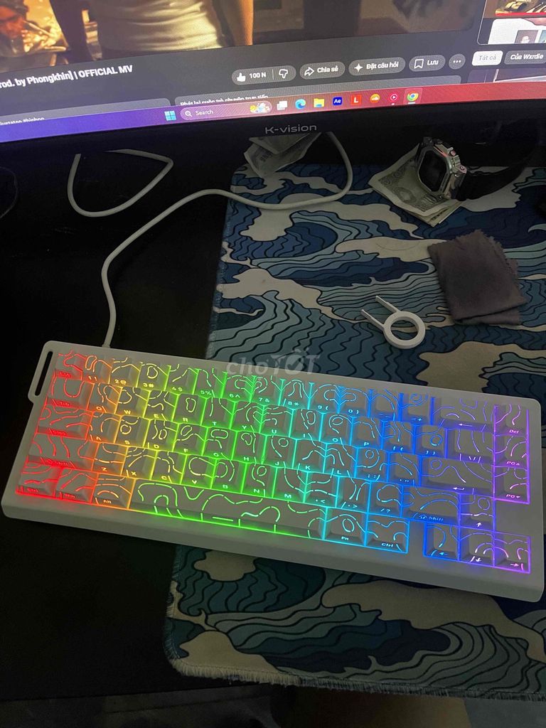 Attack Shark x68HE. Mua bán Thiết bị chơi game tại Quận Bắc Từ Liêm Hà Nội được đăng bởi Vũ Nguyên hình 1