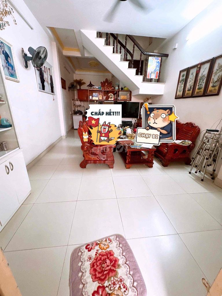 BÁN NHÀ CHÍNH CHỦ- 3 TẦNG HẺM XE TẢI 48M2 NGUYỄN TƯ GIẢN QUẬN 12