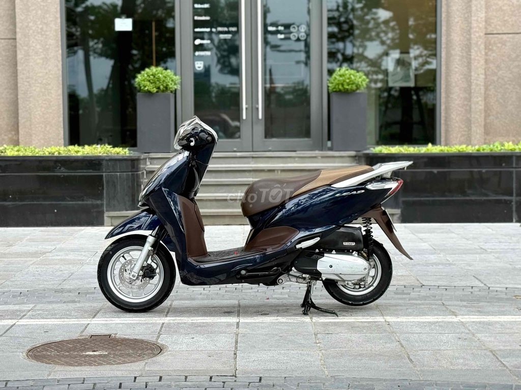 Lead Smartkey Xanh Tím Sang trọng Xe Zin nguyên. Mua bán Xe máy tại Quận Ba Đình Hà Nội được đăng bởi Xe Máy Nam Thi hình 4