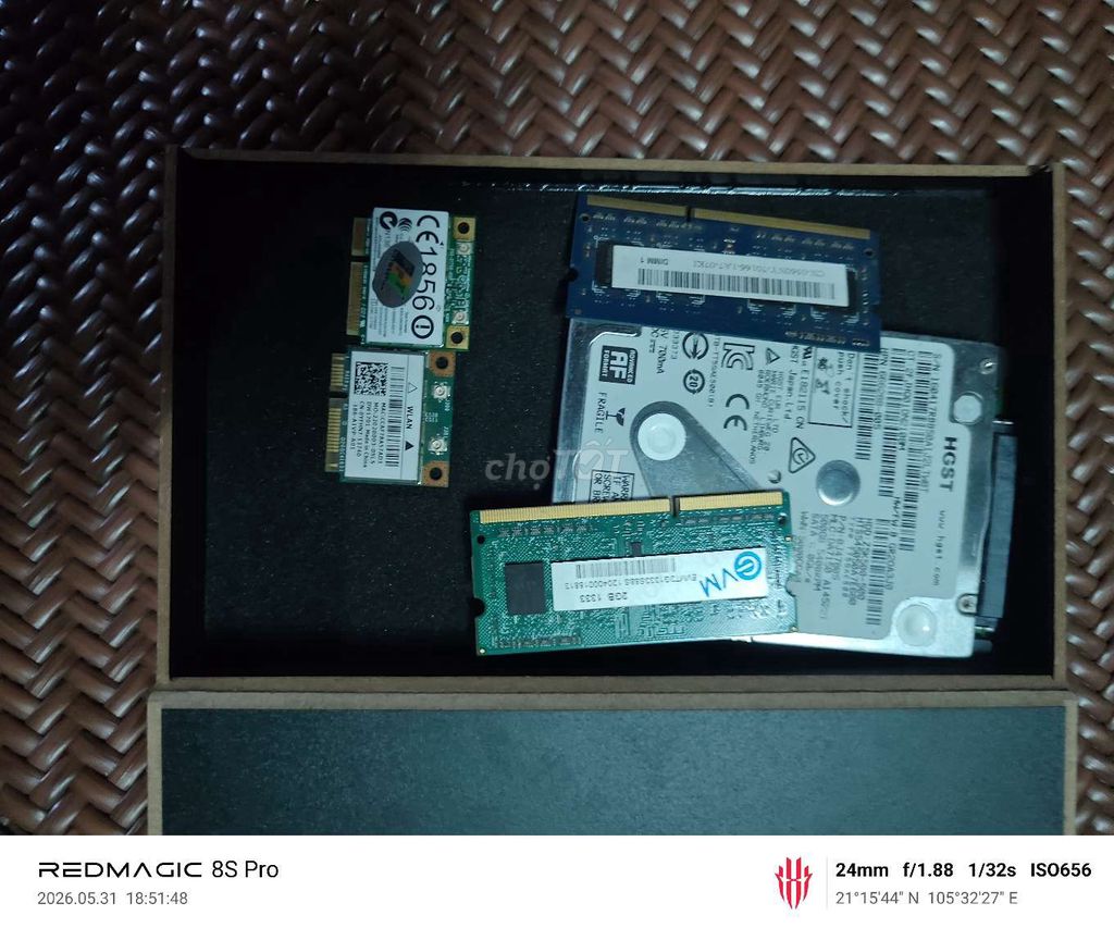 RAM, HDD, Card WiFi HGST 500GB. Mua bán Linh kiện (RAM, Card...) tại Huyện Yên Lạc Vĩnh Phúc được đăng bởi Kim Đình Tài hình 1