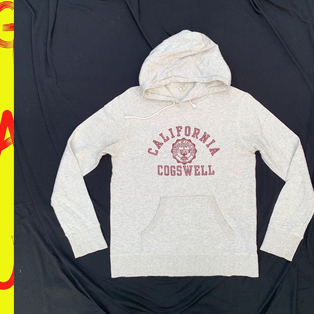 ▶Áo khoác hoodie Champion - sz 45-52kg - xám trắng. Mua bán Quần áo tại Quận Gò Vấp Tp Hồ Chí Minh được đăng bởi Shop Second Hand hình 1