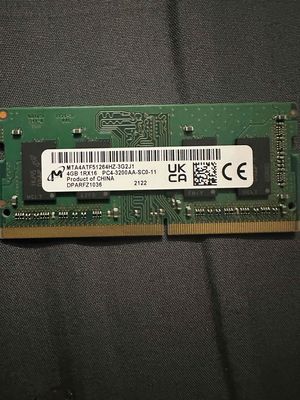 DDR4 - 3200 - 4Gb. Mua bán Linh kiện (RAM, Card...) tại Quận 5 Tp Hồ Chí Minh được đăng bởi Tên chưa cung cấp