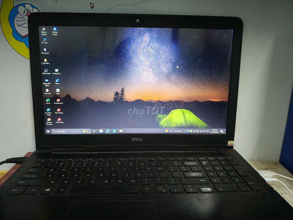 Dell Máy tính xách tay Đen Đã sử dụng. Mua bán Laptop tại Huyện Phong Điền Cần Thơ được đăng bởi Nguyễn Huỳnh Giang hình 1