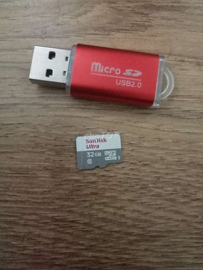 Thẻ nhớ 32GB sandisk Ultra+ đầu đọc. Mua bán Linh kiện (RAM, Card...) tại Huyện Cao Lãnh Đồng Tháp được đăng bởi Lê Phúc Hữu hình 1