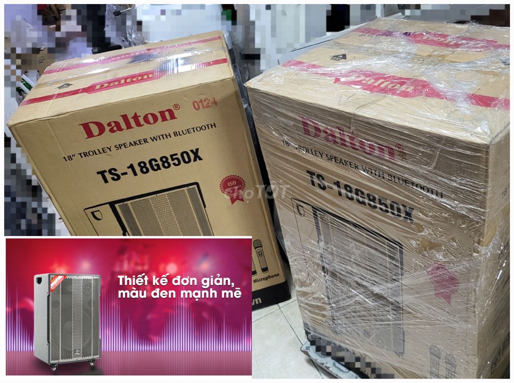 Loa karaoke di động DALTON TS-18G850X 850W MỚI 💯%👍