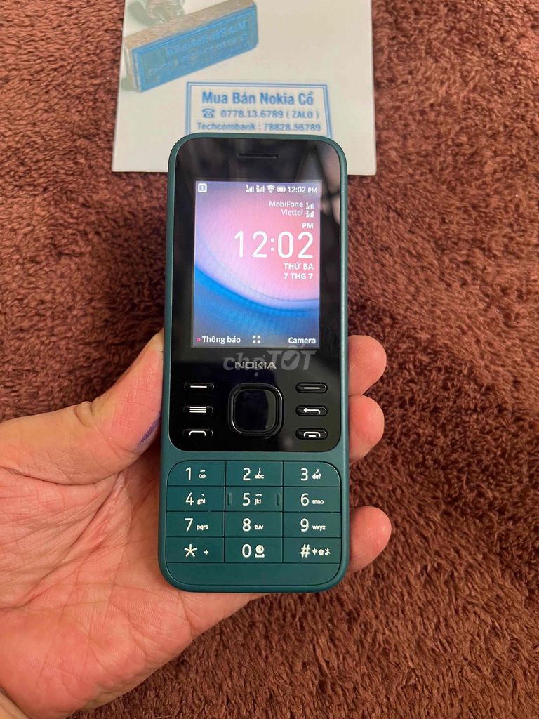 6300 Xanh 4G 2 sim Wifi+phát Wifi nguyên tem FPT. Mua bán Điện thoại tại Quận 10 Tp Hồ Chí Minh được đăng bởi Mua Bán Nokia Cổ hình 1