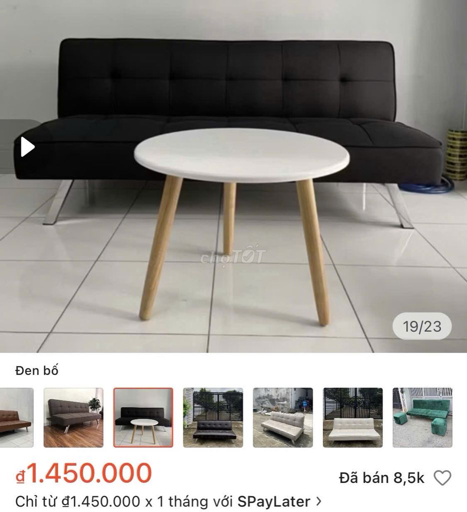 Giường + Ghế Sofa ( cũ )