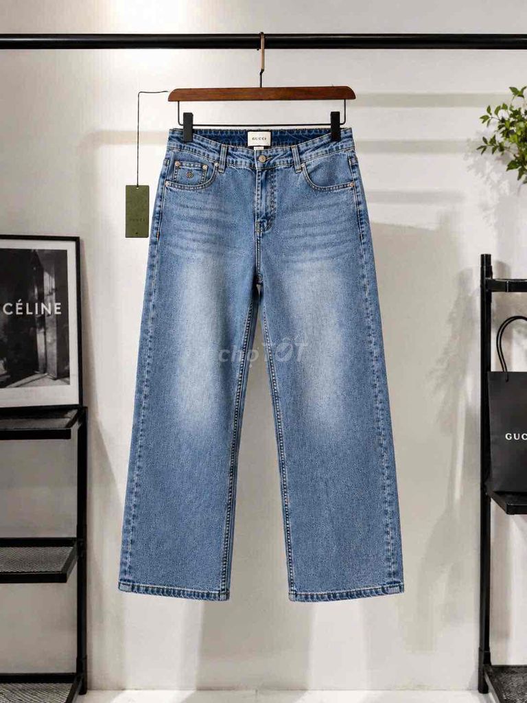 Quần jeans nam Gucci Denim Monogram. Mua bán Quần áo tại Thành phố Thủ Đức Tp Hồ Chí Minh được đăng bởi HanghieuOUTLET  hình 1