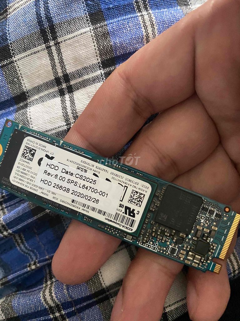 Ổ cứng Ssd Nvme 256G Kioxia