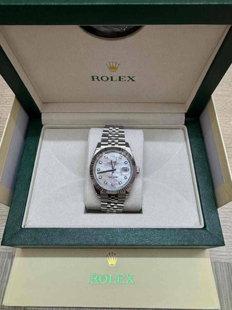 Đồng hồ RL Datejust mặt xà cừ. Mua bán Đồng hồ tại Quận Tân Bình Tp Hồ Chí Minh được đăng bởi Mr Pham hình 1