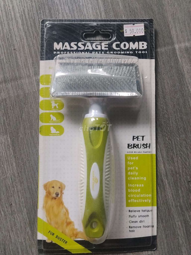 Lược chải lông Chó Mèo Nhựa Kim loại Xanh lá. Mua bán Phụ kiện, Thức ăn, Dịch vụ tại Thành phố Thủ Đức Tp Hồ Chí Minh được đăng bởi Huy Ha hình 1