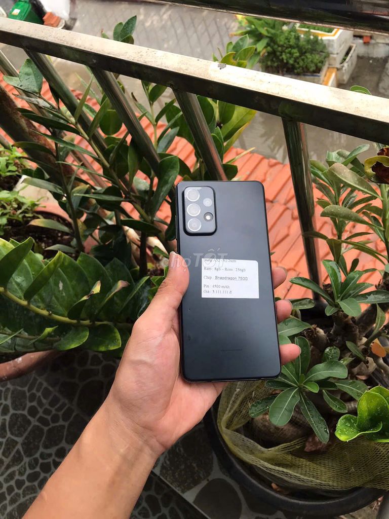 Samsung Galaxy A52 5G Đen 8GB/256GB. Mua bán Điện thoại tại Quận 12 Tp Hồ Chí Minh được đăng bởi Goat Tech hình 1