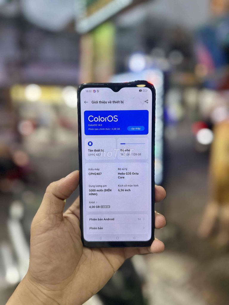 OPPO A57 128GB Đen. Mua bán Điện thoại tại Quận Gò Vấp Tp Hồ Chí Minh được đăng bởi HQ86 Thanh Lý Cầm đồ hình 1