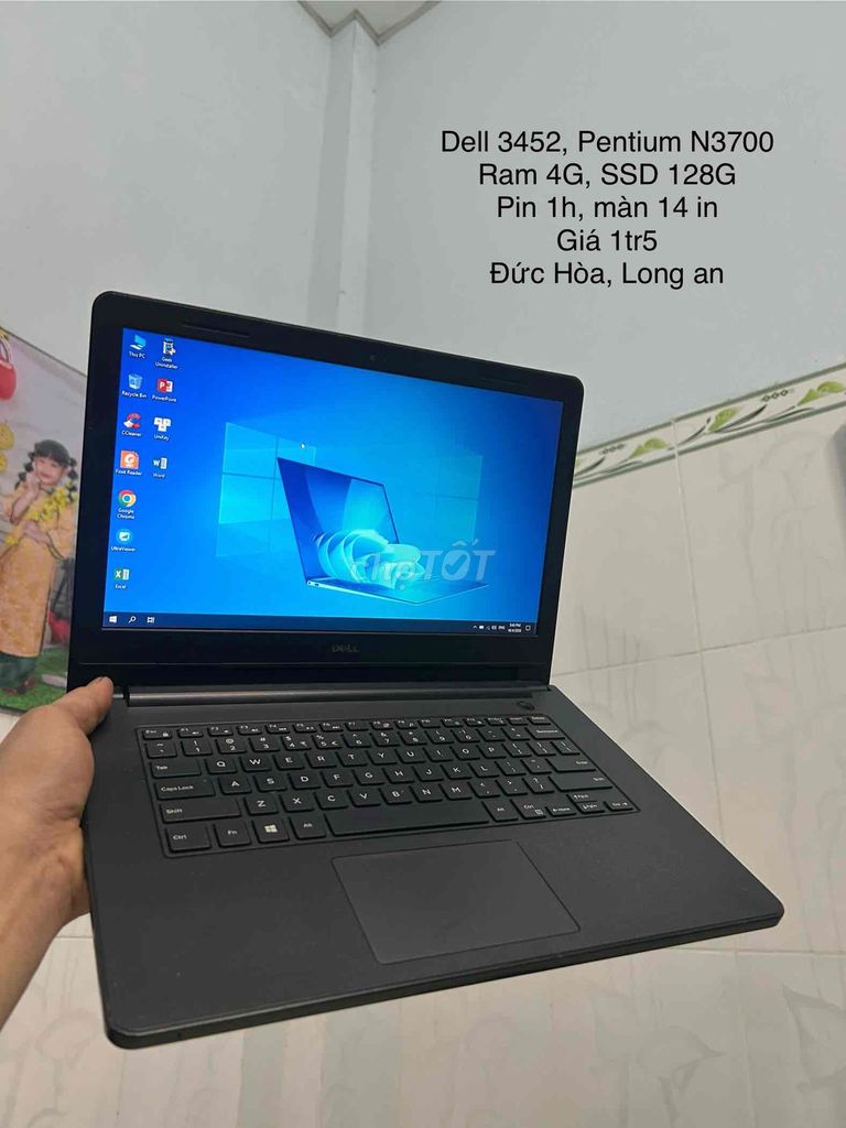 Dell N3700, 4/128. Mua bán Laptop tại Huyện Đức Hòa Long An được đăng bởi Trọng Cần hình 1