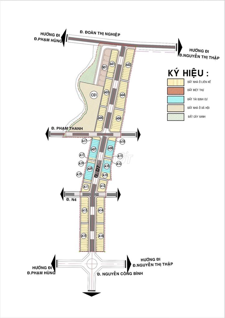 Đất Nền 2 Mặt Tiền Vị Trí Đắc Địa, Mặt Tiền Đường D7, Nguyễn Công Bình