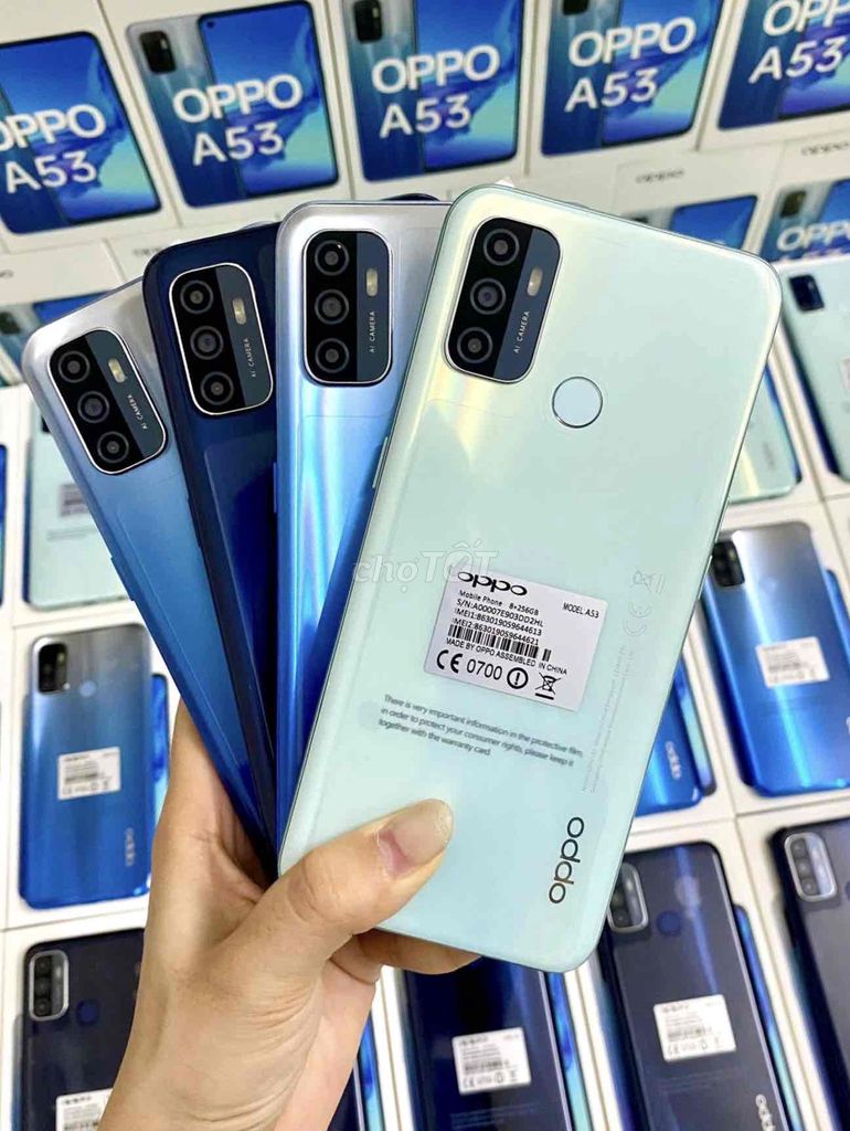 Oppo A53 8GB/256GB MỚI NGUYÊN ZIN ĐẸP KENG. Mua bán Điện thoại tại Quận Bình Thạnh Tp Hồ Chí Minh được đăng bởi TMOBILE GIÁ TỐT NHẤT hình 1
