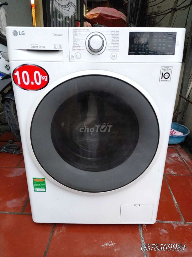 Máy giặt LG 10kg cửa ngang đã dùng. Mua bán Máy giặt tại Quận Hà Đông Hà Nội được đăng bởi tuấn anh hình 1