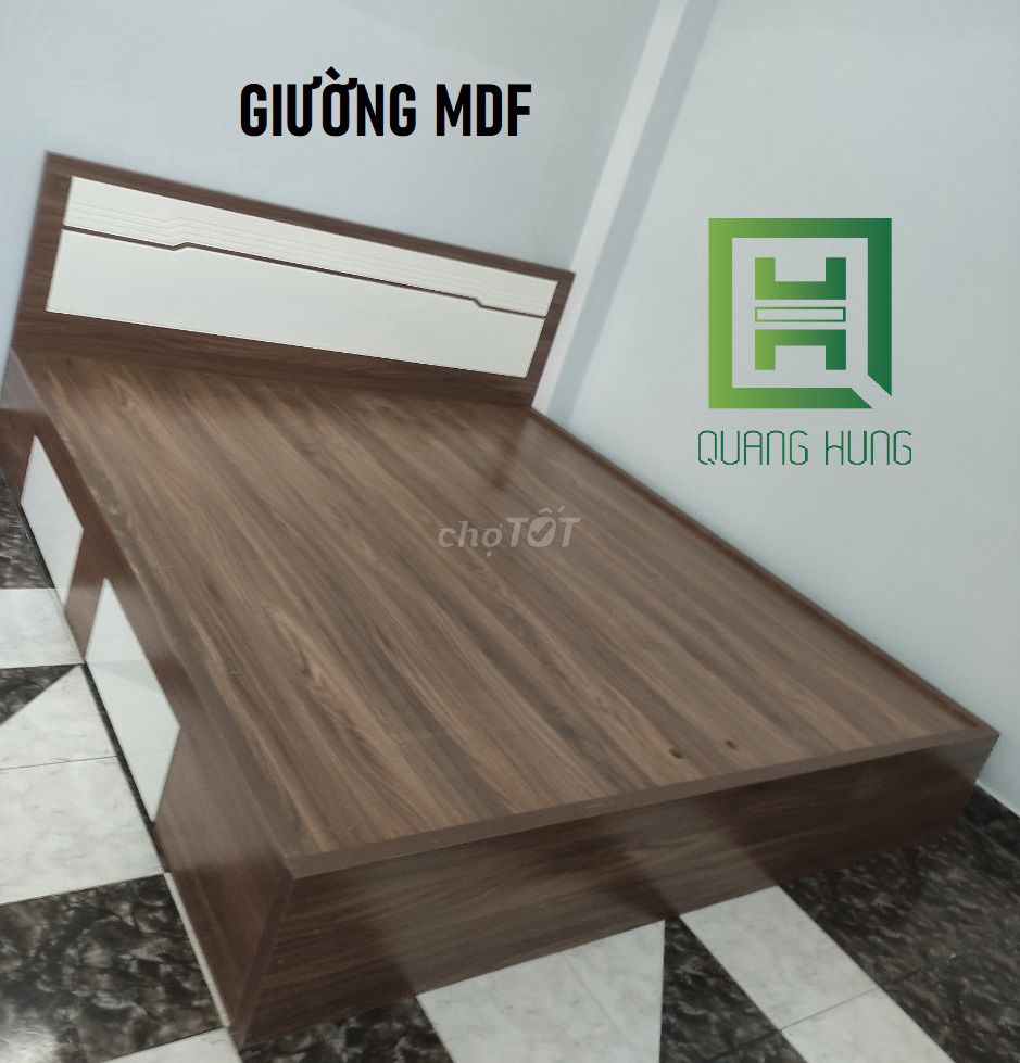 GIƯỜNG MDF-GIƯỜNG MDF=GIƯỜNG MDF=GIƯỜNG MDF$GIƯỜNG. Mua bán Giường, chăn ga gối nệm tại Quận 8 Tp Hồ Chí Minh được đăng bởi NỘI THẤT NHÀ XINH hình 1