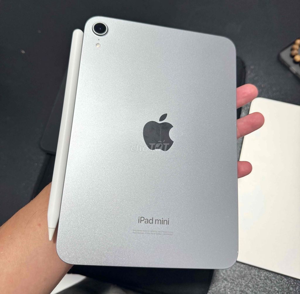 iPad mini 7 (Bản xám) + Bút Apple PencilPro. Mua bán Máy tính bảng tại Huyện Bến Lức Long An được đăng bởi Lý Trọng Nhân hình 1