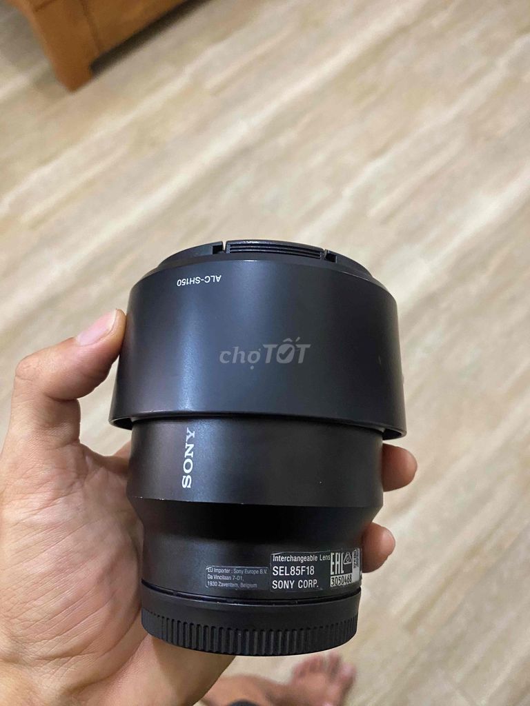 Ống kính Sony FE 85mm f1.8 Đen. Mua bán Máy ảnh, Máy quay tại Quận Cái Răng Cần Thơ được đăng bởi Minh Huy hình 1
