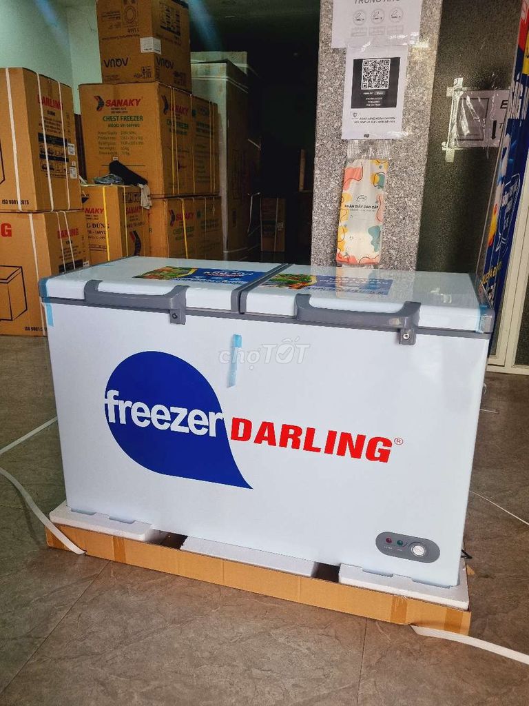 Tủ đông mát Darling 350L hàng mới 100% giá rẻ💥. Mua bán Tủ lạnh tại Quận Gò Vấp Tp Hồ Chí Minh được đăng bởi Quí Vũ Official hình 1