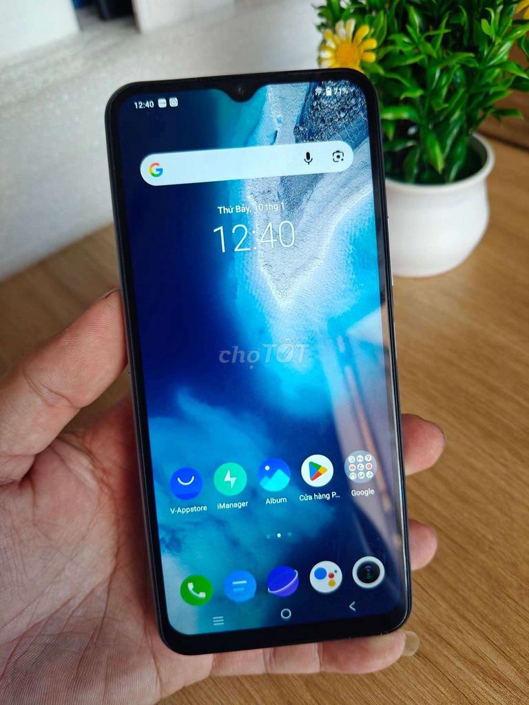 ĐIỆN THOẠI Vivo Y33S 128GB Xanh Đã dùng. Mua bán Điện thoại tại Huyện Tân Châu Tây Ninh được đăng bởi Nguyễn Văn Vui hình 1