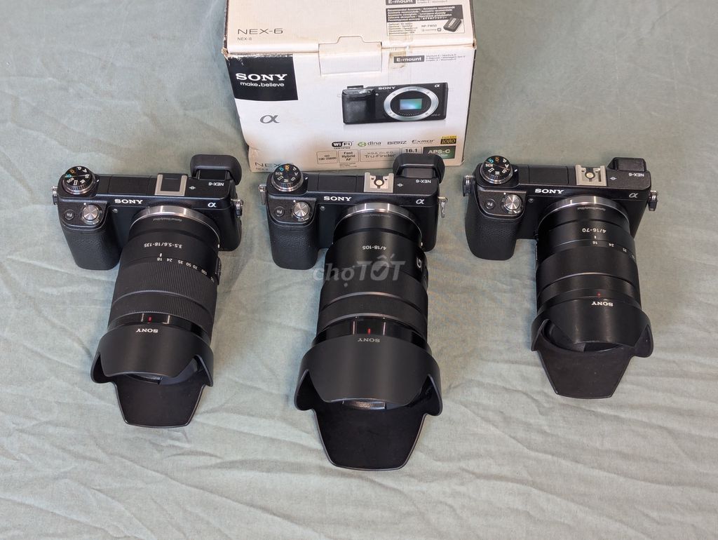 SONY NEX 6 & DÀN LENS "CỰC PHẨM"(G/ZEISS/ĐA DỤNG). Mua bán Máy ảnh, Máy quay tại Thành phố Nha Trang Khánh Hòa được đăng bởi Hoàng XT30 hình 1