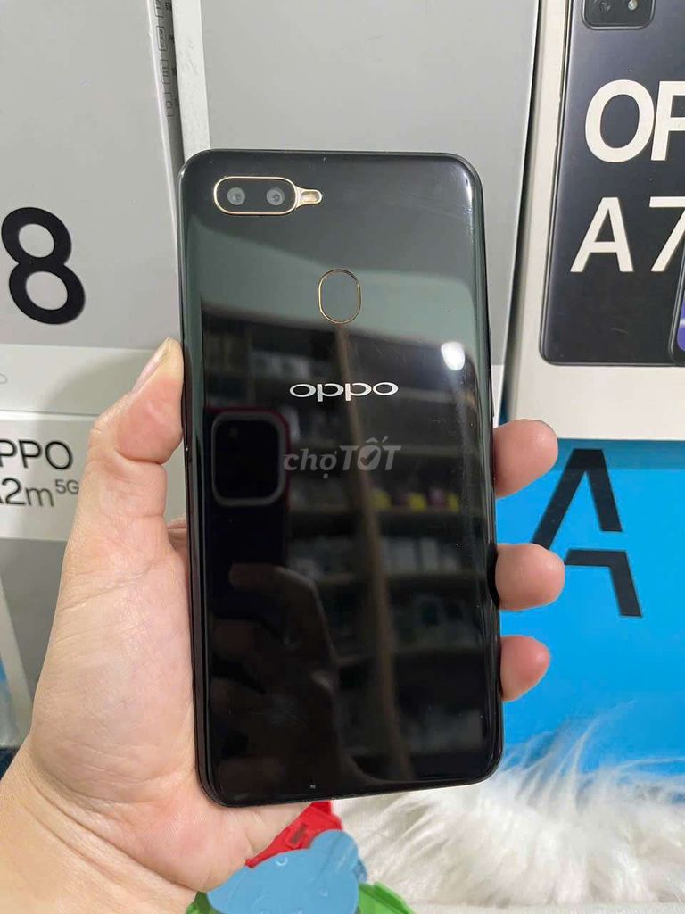 Oppo A5s 32GB Đen. Mua bán Điện thoại tại Thành phố Bến Tre Bến Tre được đăng bởi Gia Hân Mobile hình 1