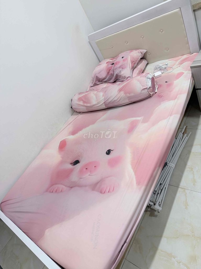 Giường sắt 1m2x2m Trắng đã sử dụng. Mua bán Giường, chăn ga gối nệm tại Quận Bình Thạnh Tp Hồ Chí Minh được đăng bởi Băng kiều Nguyễn hình 1