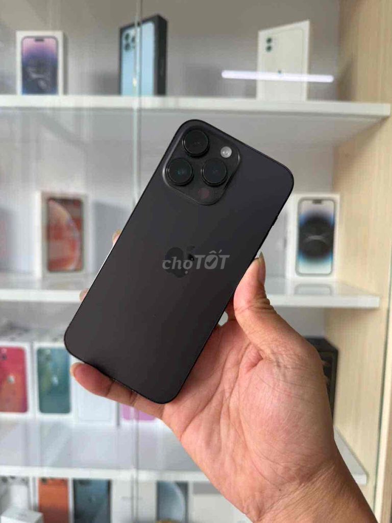 IPHONE 14 PROMAX 128gb ĐEN QT ZIN FULL ĐẸP 98%. Mua bán Điện thoại tại Thành phố Cà Mau Cà Mau được đăng bởi NHAN APPLE hình 1