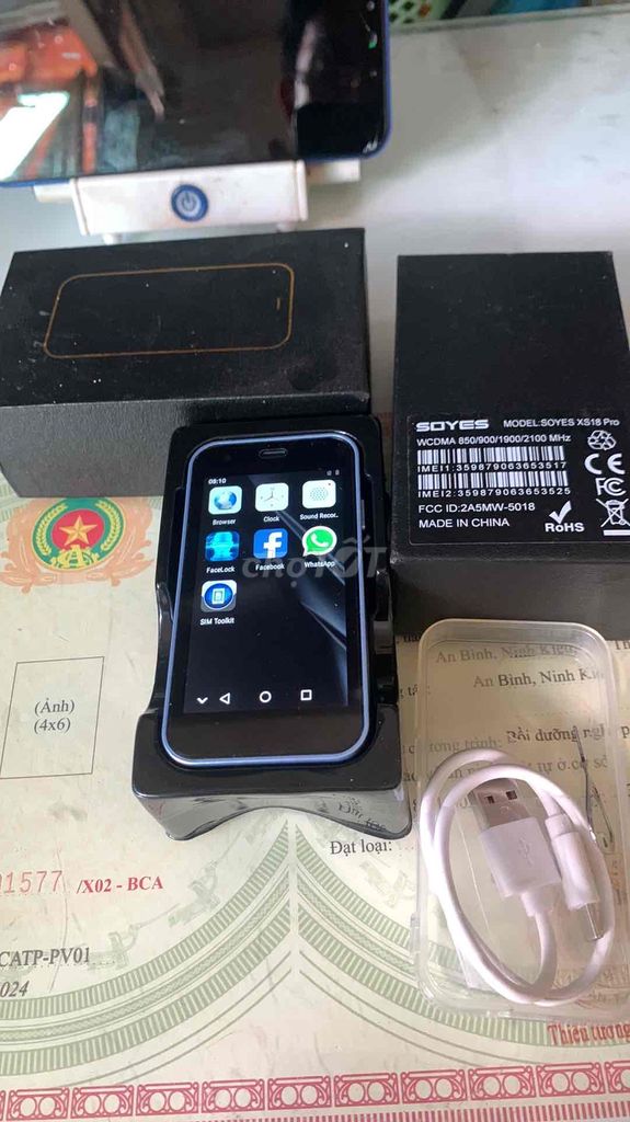 SOYES XS18 Pro Đen. Mua bán Điện thoại tại Quận Ninh Kiều Cần Thơ được đăng bởi a.CHƯƠNG hình 1