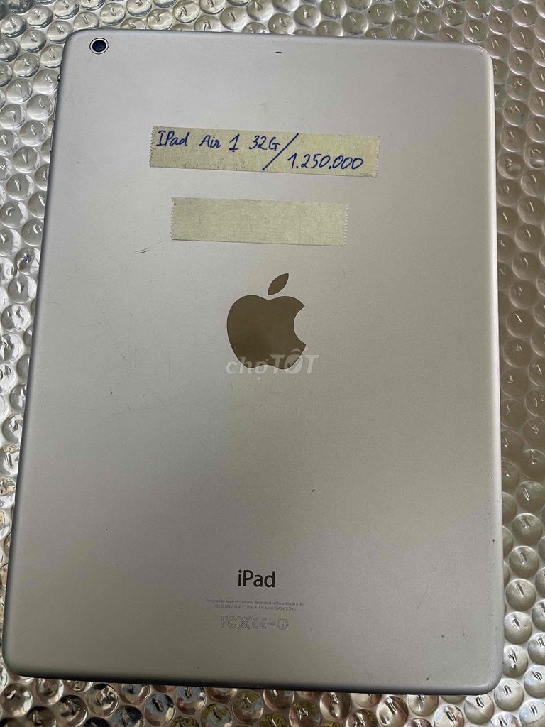 Apple iPad Air 32GB Bạc. Mua bán Máy tính bảng tại Quận Ninh Kiều Cần Thơ được đăng bởi Cầm Đồ Anh Quý hình 1